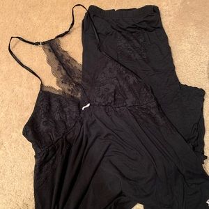 Victoria’s Secret Modal Pajama Set in Small Black